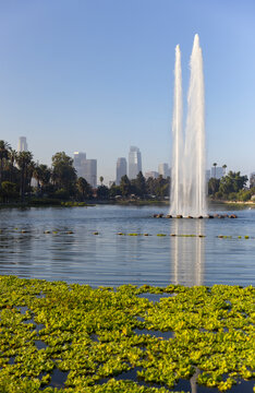  Los Angeles city  Echo Park Fountain 