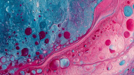Blue and pink abstract liquid background with textured flowing patterns, vibrant color gradients, and dynamic artistic swirls for creative digital designs and modern visual projects