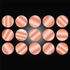 Gold background texture vector icon seamless pattern. Light, realistic, elegant, shiny, metallic and golden gradient illustration.