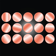 Gold background texture vector icon seamless pattern. Light, realistic, elegant, shiny, metallic and golden gradient illustration.