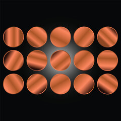 Gold background texture vector icon seamless pattern. Light, realistic, elegant, shiny, metallic and golden gradient illustration.