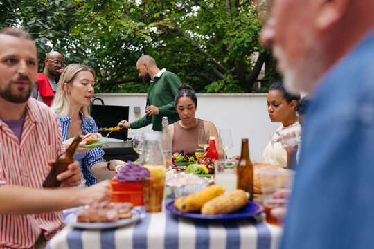 Summer family feast