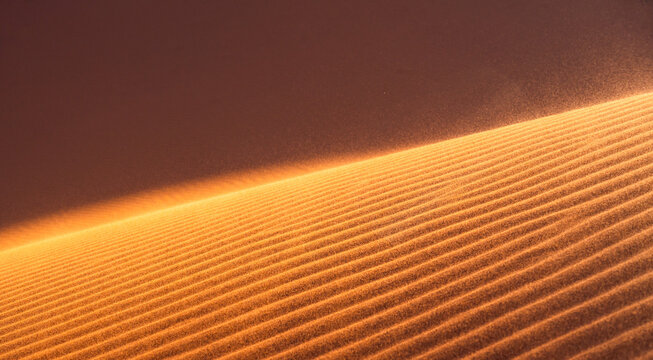 Sand Patterns in Erg Chebbi