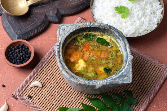 Homemade rasam