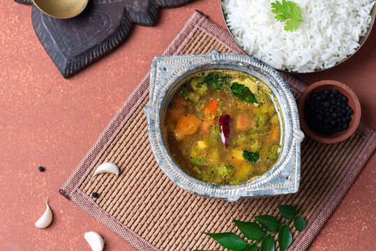 Homemade rasam