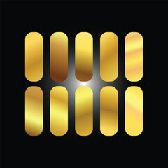 Gold background texture vector icon seamless pattern