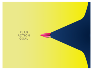 vector illustration of an abstract background with paper, symbolize new year targets, fresh starts, change, new beginnings, and the passage of time, a paper plane launch to New Year 2026 with new year