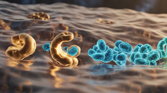 Cell membrane receptors glow brighter and respond more effectively to insulin signals. Glucose transporters open in a balanced rhythm, restoring healthy energy uptake while preventing excess glucose 