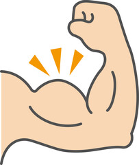 力こぶのアイコン