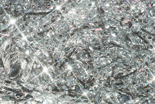 Shiny silver background