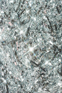 Shiny silver background
