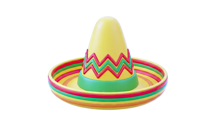 Colorful Sombrero Hat