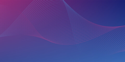 Abstract blue background with waves. EPS10