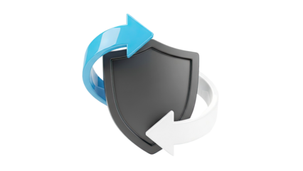 Shield with Rotating Arrows