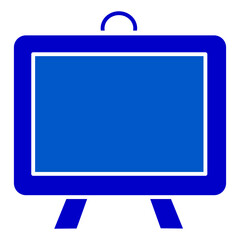 Whiteboard solid icon