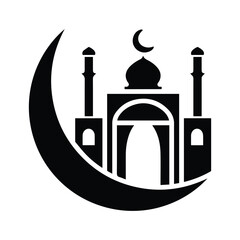 Ramadan Kareem Flat Icon Design Collection