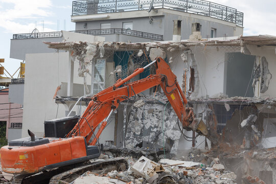Building demolition