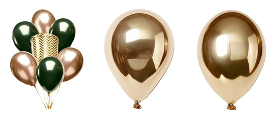 Party Setup with Stylish Balloons for Event Preparation and Clean Decoration