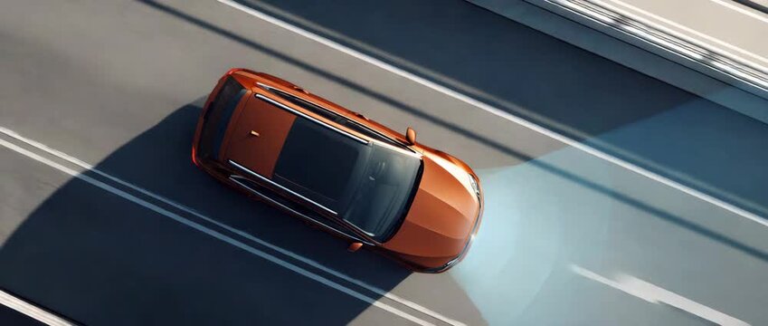 Driver assistance sensors in an autonomous vehicle, innovation, and the future of smart transportation.