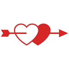 Happy valentine's day love icon