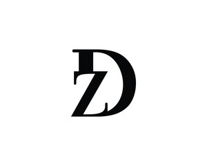 DZ ZD Logo Design