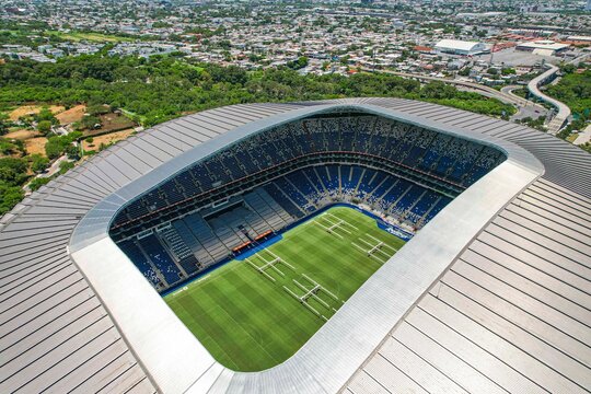 2026 FIFA World Cup Stadium, Monterrey Stadium, Aerial view  BBVA Stadium, home of Club de F&uacute;tbol Monterrey Mexican First Divisio  or Rayados de Monterrey, in Guadalupe, Nuevo Leon Mexico