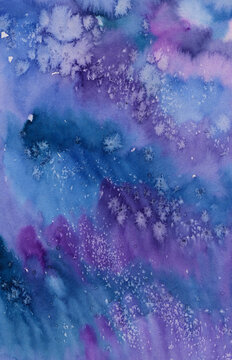 Abstract watercolour illustration 