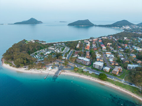 Nelson Bay Aerial in NSW