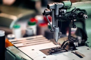 Vintage Industrial Sewing Machine