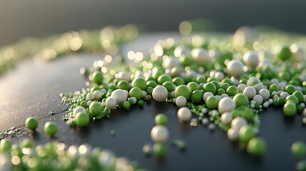 A global content delivery network visualized in a zoomed-out shot, showcasing connectivity and technology.