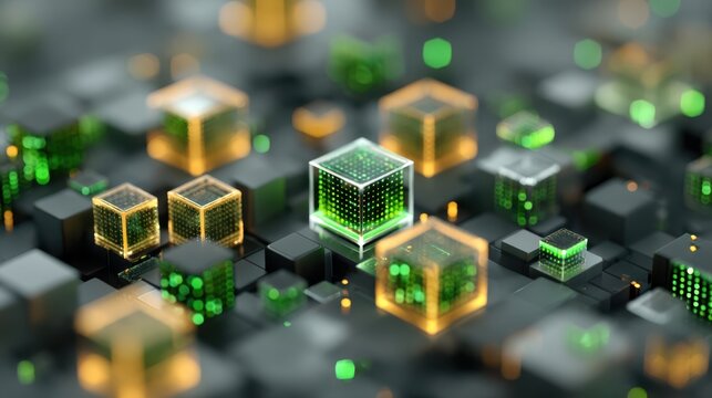 A detailed microservices architecture diagram illustration for technology-related insights.