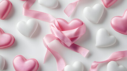 Fototapeta premium heart shaped candy