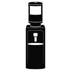 water dispenser on white background