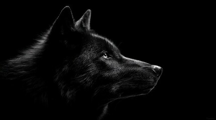 Minimal black background, deep dark texture, studio backdrop wallpaper with copy space