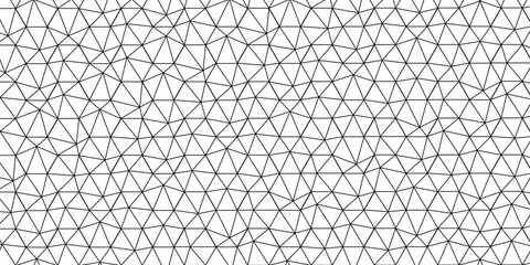 Fototapeta premium Abstract seamless geometric pattern triangle vector futuristic technology design. Net on the wall decoration.