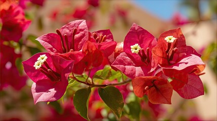Red Bougainvillea