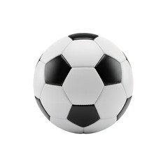 Naklejka premium Soccer ball isolated on transparent background