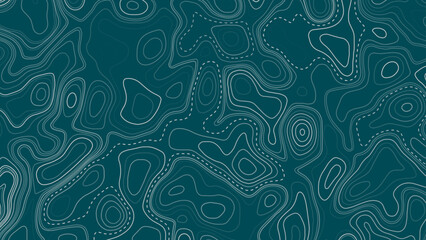 Abstract topography a seamless flow of organic topographic map the concept of a conditional geography scheme and the terrain path topo contour map design.