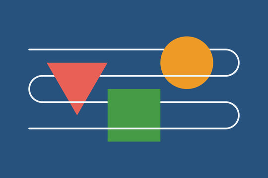 Combining different geometric shapes