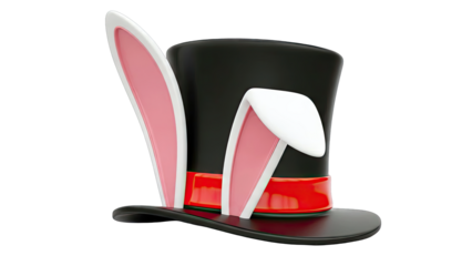 Top Hat with Bunny Ears