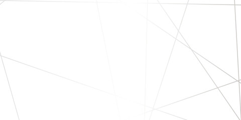 Minimalist abstract white background featuring thin gray intersecting and overlapping lines in a chaotic geometric formation, creating a modern tech-style crisscross linear texture design