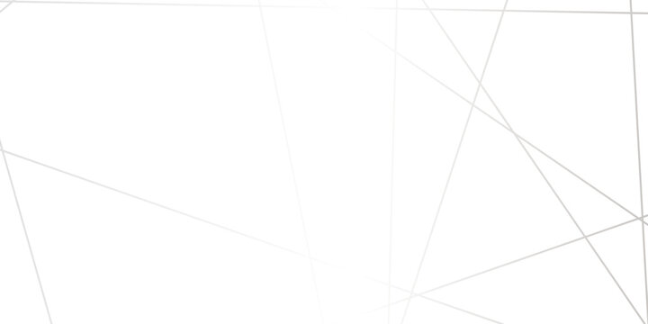 Minimalist abstract white background featuring thin gray intersecting and overlapping lines in a chaotic geometric formation, creating a modern tech-style crisscross linear texture design