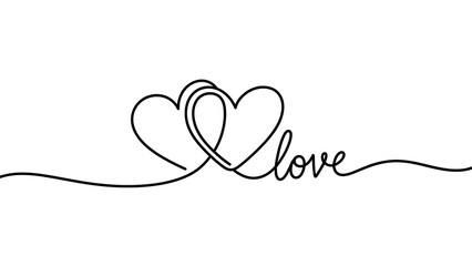 Fototapeta premium Valentines day heart love symbol illustration