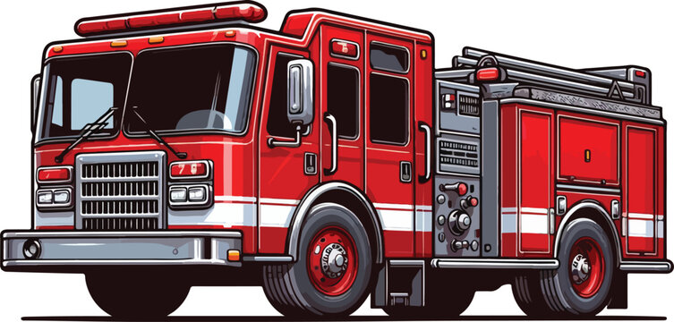 fire of truck