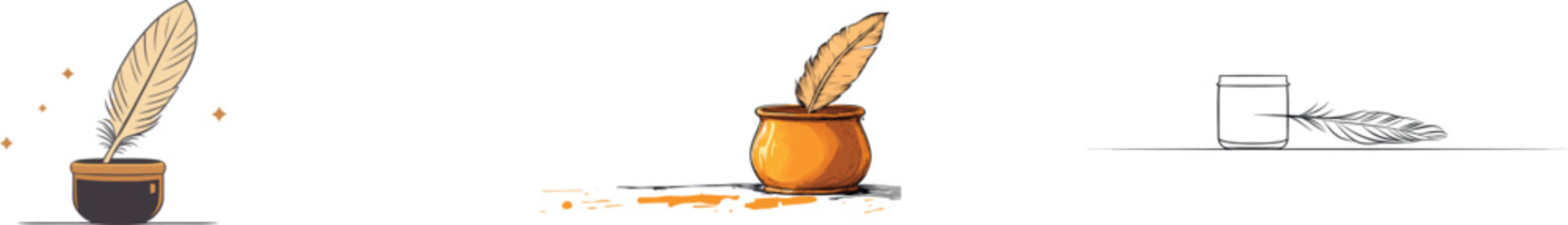 A continuous single-line drawing illustrates the concept of a pirate hat as a vintage costume accessory, incorporating editable strokes in a modern style