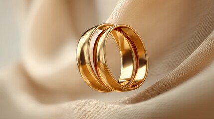 Gold wedding rings