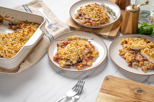 Thanksgiving Leftover Casserole