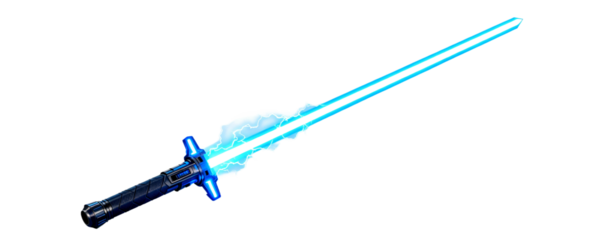 Blue Sci - Fi Laser Sword with Glowing Effects