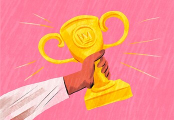 Champion’s Crowned Trophy