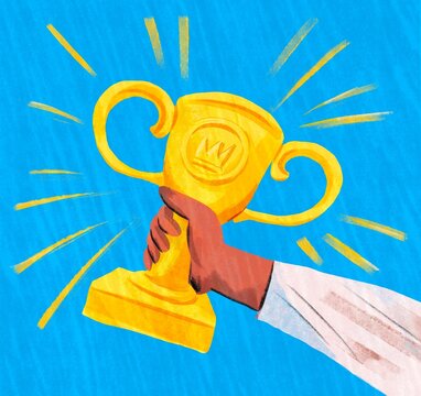 Champion&rsquo;s Crowned Trophy